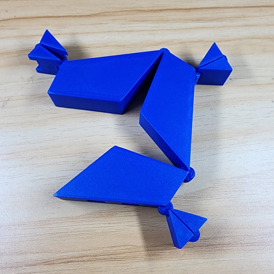 🔷 Triángulo de Dudeney – Transformación a Hexágono