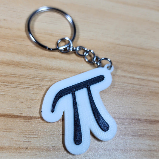 Llavero de Pi con textura