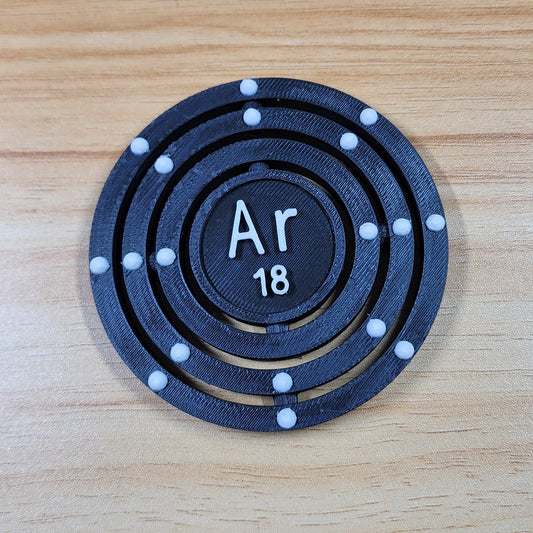 Modelos atómicos (Fila 3 de la tabla periódica)