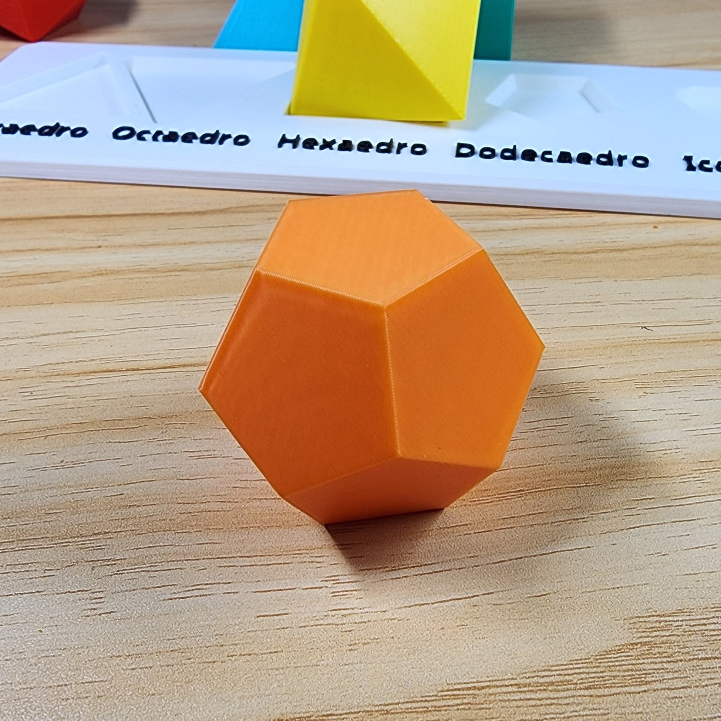 Set de Sólidos Platónicos – Geometría Perfecta