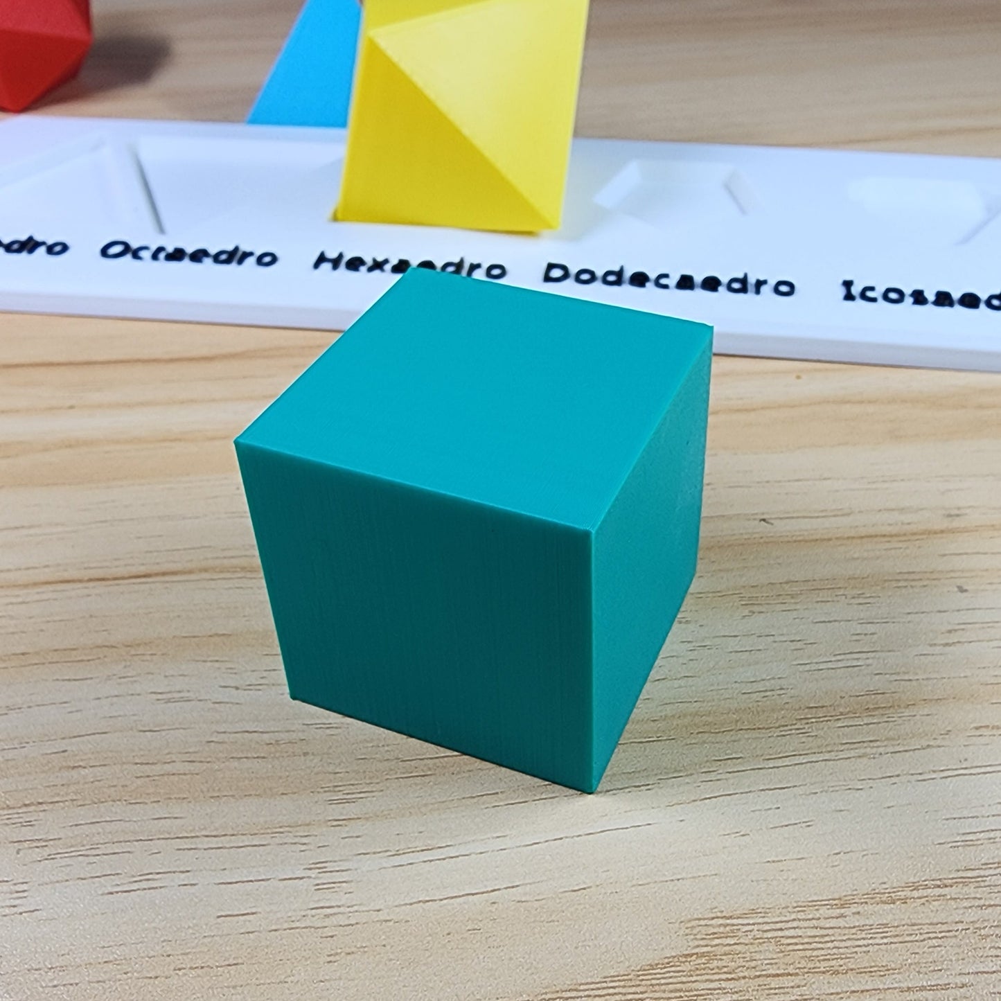 Set de Sólidos Platónicos – Geometría Perfecta