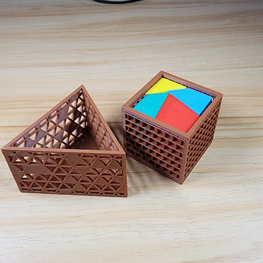 🧩 Acertijo del Mercero – Disecciones de Dudeney