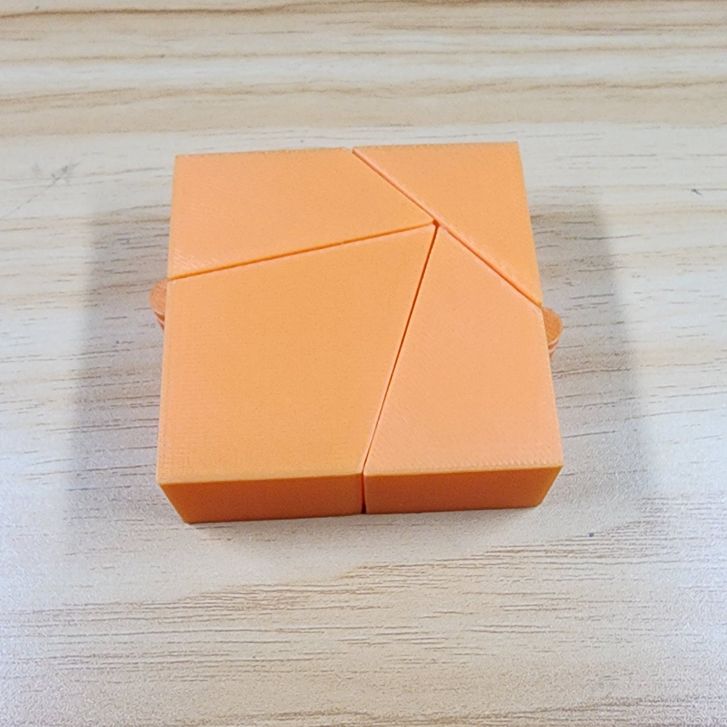 🔺 Triángulo de Dudeney – Transformación a Cuadrado