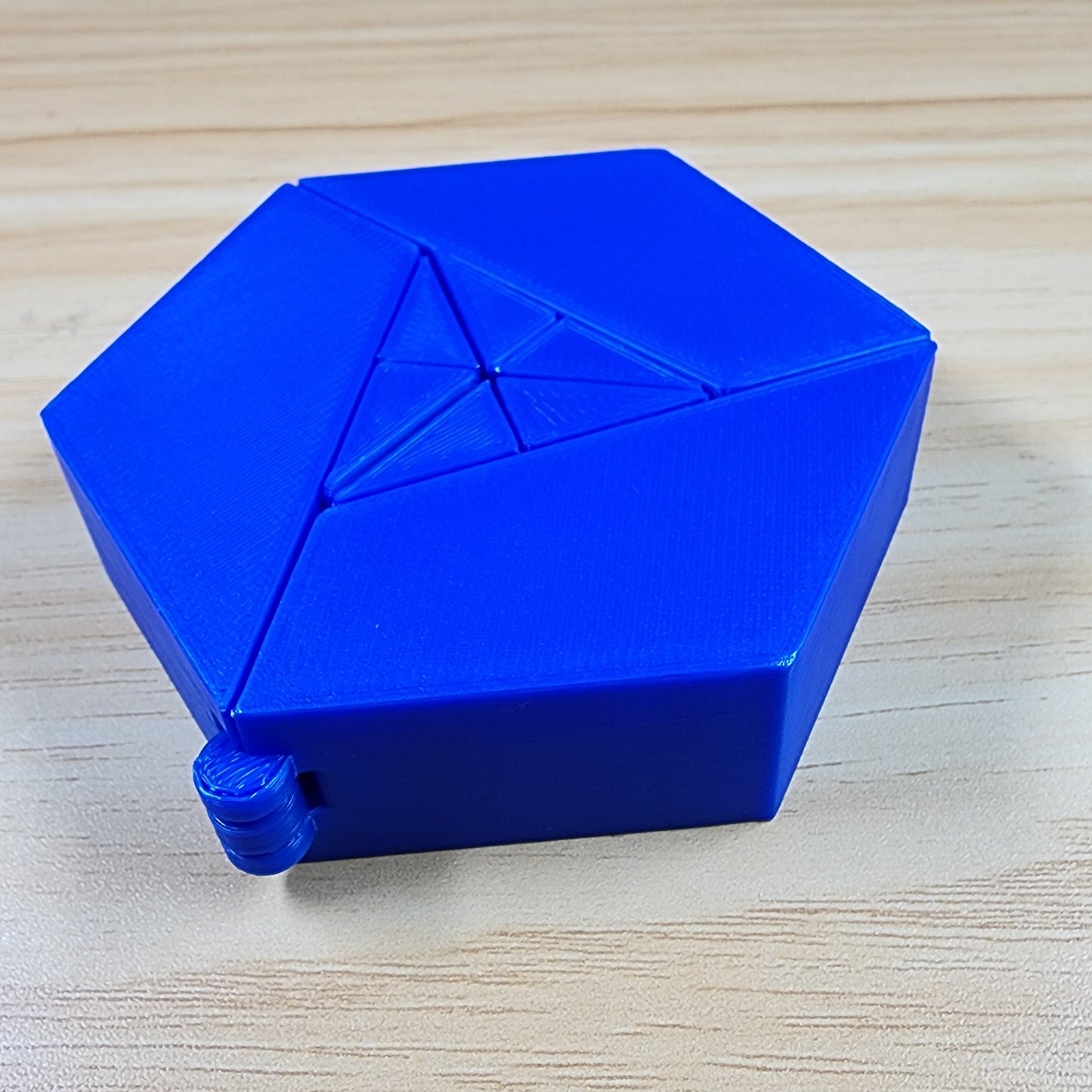 🔷 Triángulo de Dudeney – Transformación a Hexágono