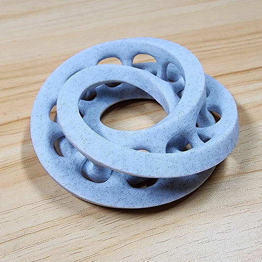 Cintas de Möbius(Moebius) entrelazadas - Superficies interconectadas